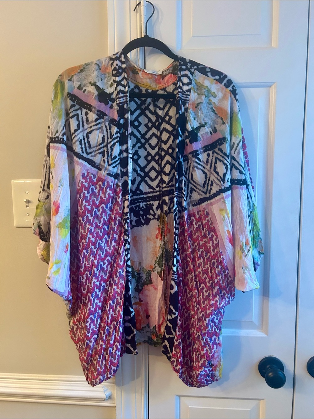 Open front tunic/cover up